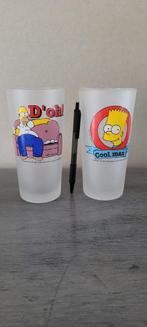 The Simpsons glazen, Verzamelen, Glas en Drinkglazen, Ophalen, Zo goed als nieuw, Frisdrankglas