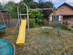 buiten houten speelpark, Ophalen, Gebruikt, Hout