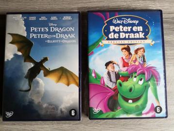 Disney dvd's peter en de draak (1977) - (2016) uit te kiezen beschikbaar voor biedingen