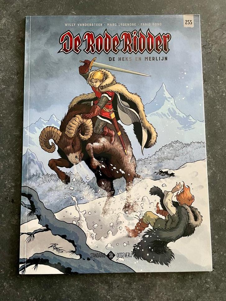 De rode ridder | 255. De heks en Merlijn, Boeken, Stripverhalen, Zo goed als nieuw, Eén stripboek, Verzenden