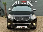 SsangYong Korando 2.0 D*4WD*Boîte Auto*Camera*Gps*Cuire*Gar, Auto's, SsangYong, Automaat, Gebruikt, 4 cilinders, Zwart