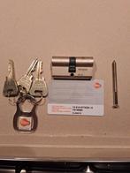 Litto veiligheidsslot met 3 sleutels, Doe-het-zelf en Bouw, Hang- en Sluitwerk, Ophalen of Verzenden, Gebruikt, Slot