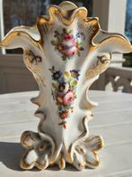Antiek vaas motief bloemen
