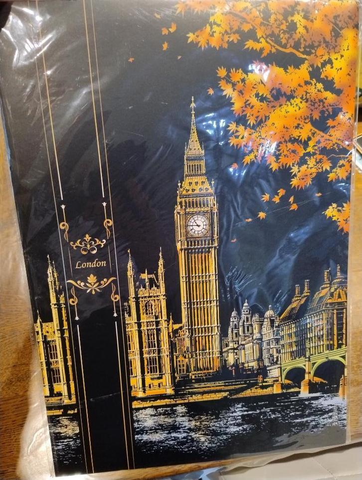 Scratch pakket, Hobby en Vrije tijd, Knutselen, Zo goed als nieuw, Materiaal, Verzenden