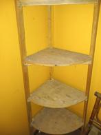 Oud houten hoek rekje 45 euro, Enlèvement