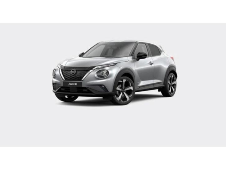 Nissan Juke TEKNA  HYBRID 143  Hybrid, Auto's, Nissan, Juke, Hybride Elektrisch/Benzine, Euro 6, Berline, Automaat, Zilver of Grijs
