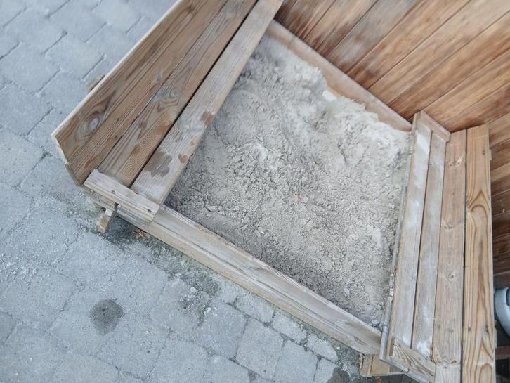 zandbak, Kinderen en Baby's, Speelgoed | Buiten | Zandbakken, Gebruikt, Ophalen