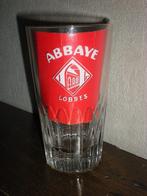 ABBAYE DE LOBBES 33 cl, Verzamelen, Biermerken, Ophalen of Verzenden, Zo goed als nieuw, Glas of Glazen