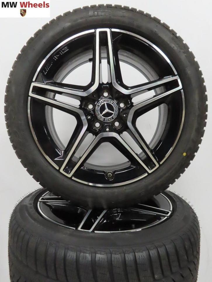 Mercedes E klasse W213 AMG 18 inch velgen winterbanden nieuw, Auto-onderdelen, Banden en Velgen, Banden en Velgen, Winterbanden