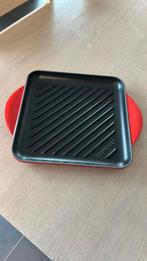 Le Creuset gietijzeren grillpan - nieuw, Huis en Inrichting, Ophalen, Gietijzer, Overige typen, Nieuw