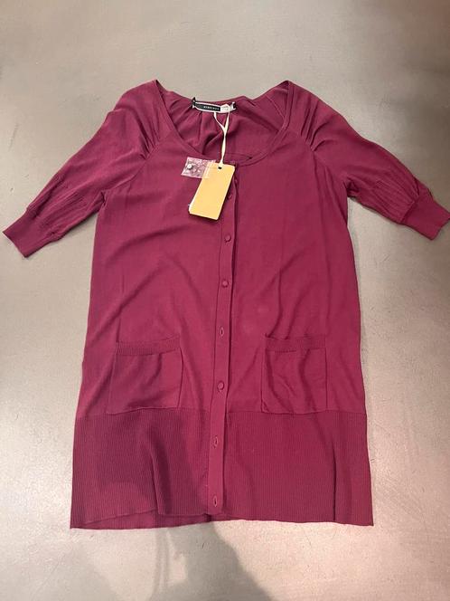 Max Mara Sport gilet/ vest - ruime S - Nieuw, Kleding | Dames, Truien en Vesten, Zo goed als nieuw, Maat 36 (S), Rood, Ophalen of Verzenden