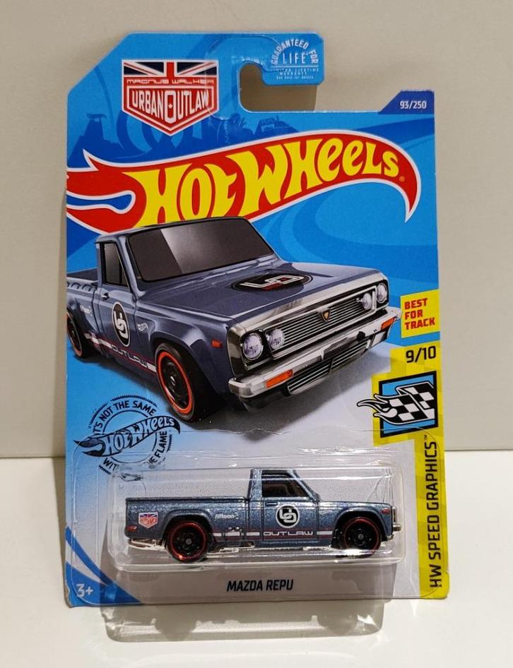 Hot Wheels Mazda Repu Urban Outlaw Magnus Walker (2017), Hobby en Vrije tijd, Modelauto's | Overige schalen, Ophalen of Verzenden