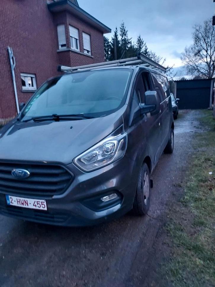 Ford transit cistom, Auto's, Bestelwagens en Lichte vracht, Particulier, Adaptieve lichten, Adaptive Cruise Control, Airbags, Airconditioning