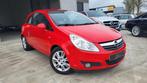 Opel Corsa 1.4 Benzine Euro 4 van 2009 met 166.000km Gekeurd, Auto's, Voorwielaandrijving, Zwart, 4 cilinders, Leder en Stof