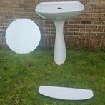 Lavabo met zuil en bijpassende spiegel, Enlèvement