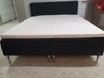 Tempur boxspring 180x200 cm, Huis en Inrichting, Ophalen, Zwart, Tweepersoons, Zo goed als nieuw