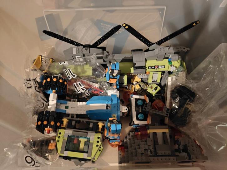 Lot Lego city en robot, Kinderen en Baby's, Speelgoed | Bouwstenen, Ophalen of Verzenden