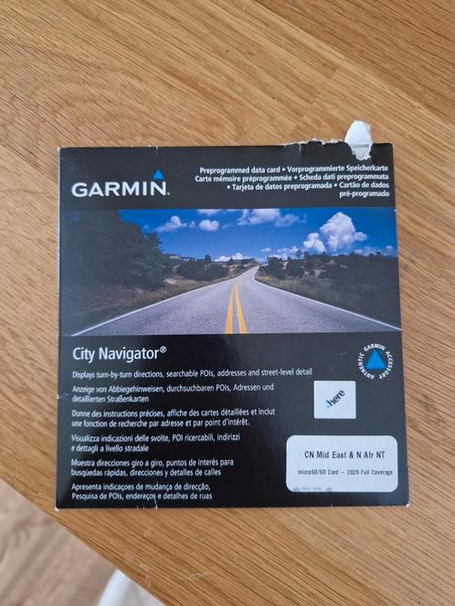 Originele Garmin SD kaart Afrika, Motoren, Accessoires | Navigatiesystemen, Zo goed als nieuw, Ophalen of Verzenden