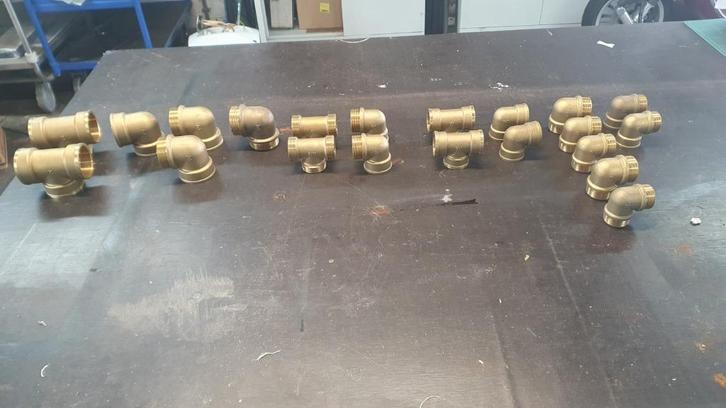 Koperen Koppelingen, Doe-het-zelf en Bouw, Sanitair, Nieuw, Overige typen, Koper, Ophalen