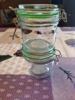 2 bocaux en verre, Maison & Meubles, Enlèvement ou Envoi, Neuf