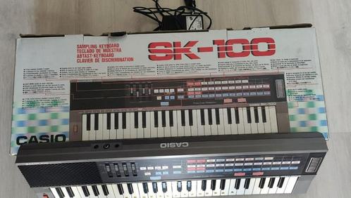 CASIO SK-100 / Vintage Synth & Sampler + Original Box, Musique & Instruments, Synthétiseurs, Utilisé, Autres marques, Enlèvement ou Envoi
