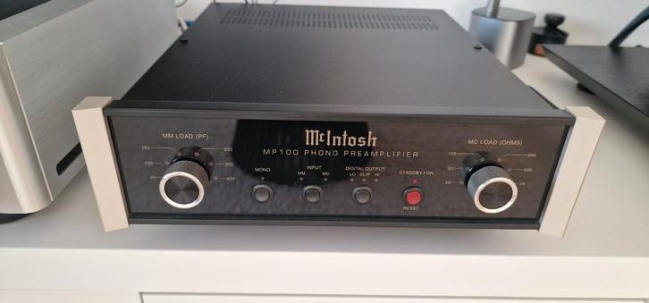 McIntosh MP100 Phono stage - zo goed als nieuw, TV, Hi-fi & Vidéo, Tourne-disques, Comme neuf, Pièce tourne-disques, Autres marques