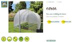 Nortene 🌱 tunnelkas model Cerea, 9m2 - nieuw, Jardin & Terrasse, Serres, Enlèvement, Serre, Autres matériaux, Neuf