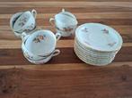 Mooie 9-delige vintage koffieset van Kahla, Antiek en Kunst, Ophalen