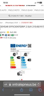 Jantes Renault capture 2022, 215 mm, 17 pouces, Pneus et Jantes, Pneus été