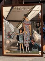 Vintage spiegel “VOGUE” in retro stijl, Ophalen
