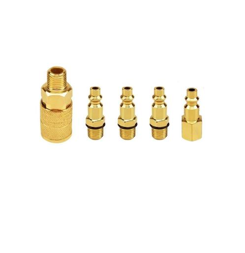 Snelkoppeling set perslucht (Euro-koppeling), Auto diversen, Overige Auto diversen, Verzenden