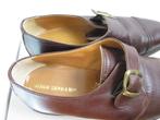 Diego Zengarini Italiaanse Leren Schoenen Handgemaakt M41, Bruin, Verzenden, Nieuw, Gespschoenen