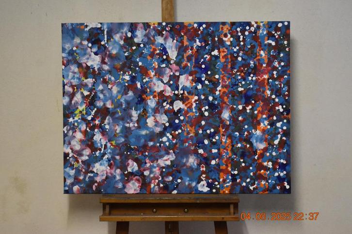 Abstracte schilderkunst serie nr. (87), door joky kamo, Antiek en Kunst, Kunst | Schilderijen | Modern, Ophalen