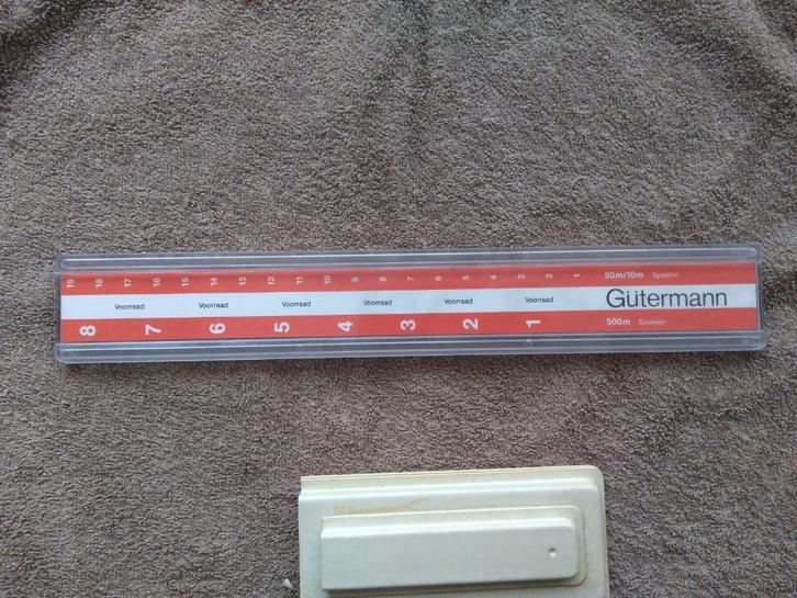 Gütermann spoelen voorraadmeter, Hobby en Vrije tijd, Borduren en Borduurmachines, Gebruikt, Overige typen, Ophalen of Verzenden