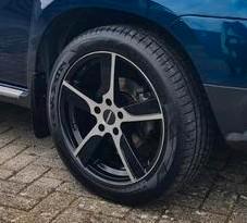 18" velgen met banden 5x114.3, Auto-onderdelen, Banden en Velgen, Banden en Velgen, Zomerbanden, 18 inch, 245 mm, Gebruikt, Ophalen