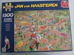 Puzzel Jan van Haasteren 1500 stukjes, Hobby en Vrije tijd, Ophalen, 500 t/m 1500 stukjes, Zo goed als nieuw, Legpuzzel