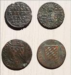 3 x 1 Liard Luik + 12 Heller Achen, Postzegels en Munten, Verzenden, België, Setje