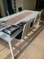 Eetkamerstoelen, Ophalen, Wit, Zo goed als nieuw, Metaal