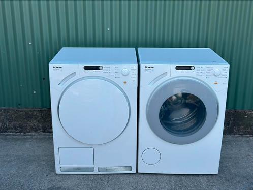 Wasmachine + Droogkast Miele 8kg Werkt perfect Garantie, Elektronische apparatuur, Wasmachines, Zo goed als nieuw, Ophalen of Verzenden