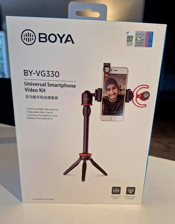 Kit vidéo universel pour smartphone BOYA BY-VG330 beschikbaar voor biedingen