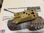 Tamiya jagdpanther 1:35 schaal 75% gebouwd, Hobby en Vrije tijd, Modelbouw | Auto's en Voertuigen, Gebruikt, Tank, 1:32 tot 1:50