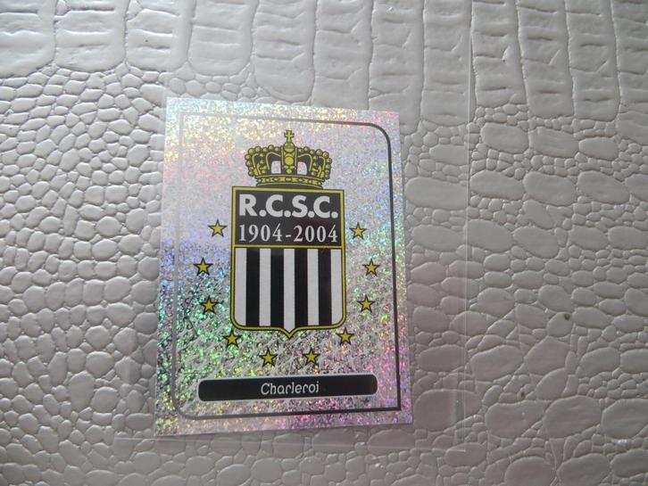 Panini 2013 Charleroi embleem zeldzaam, Verzamelen, Sportartikelen en Voetbal, Nieuw, Ophalen of Verzenden
