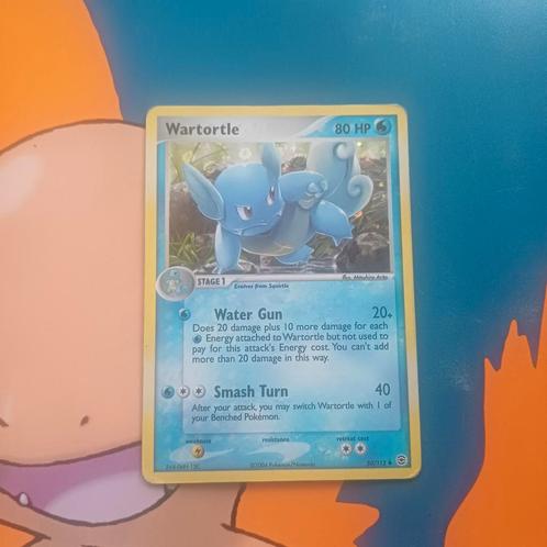 Wartortle 50/112 EX FireRed & LeafGreen, Hobby en Vrije tijd, Verzamelkaartspellen | Pokémon, Nieuw, Losse kaart, Foil, Ophalen of Verzenden