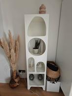 Organische boekenlast - vol hout, Huis en Inrichting, Kasten | Boekenkasten, Ophalen, Zo goed als nieuw