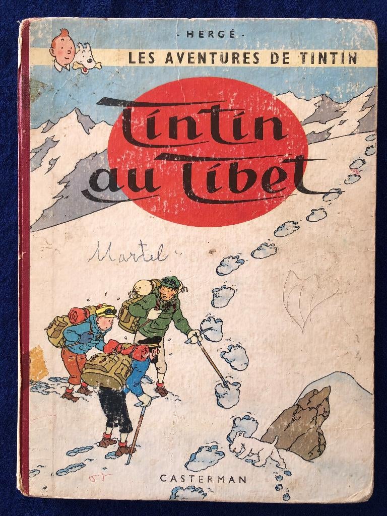 Tintin au Tibet EO, Livres, BD, Enlèvement ou Envoi, Une BD, Utilisé, Hergé