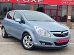 Opel Corsa 1.3I 75CV ESSENCE CLIM (bj 2008), Stof, 4 cilinders, Blauw, 1229 cc