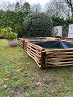 4 kastanjehouten moestuinbakken 150x150 (nieuw), Tuin en Terras, Bloembakken en Plantenbakken, Ophalen, Nieuw