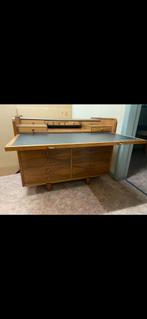 Gianfranco Frattini Rolltop Desk Model 804, Huis en Inrichting, Ophalen, Gebruikt, Met lade(s)