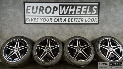 18 inch Mercedes C klasse W206 AMG Zwart zomerbanden, Auto-onderdelen, Banden en Velgen, Banden en Velgen, Zomerbanden, 18 inch