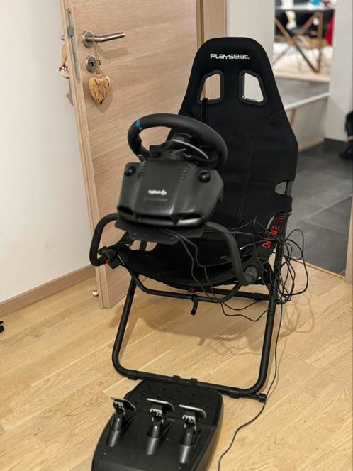 Siège simulateur + Volant Logitech G29 – État neuf, Games en Spelcomputers, Spelcomputers | Sony Consoles | Accessoires, Nieuw